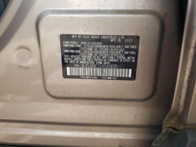 Photo 14 from auction – 2014 SUBARU FORESTER 2 with VIN JF2SJAHC1EH540400