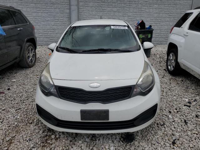 Photo 5 from auction – 2014 KIA RIO LX with VIN KNADM4A3XE6334348