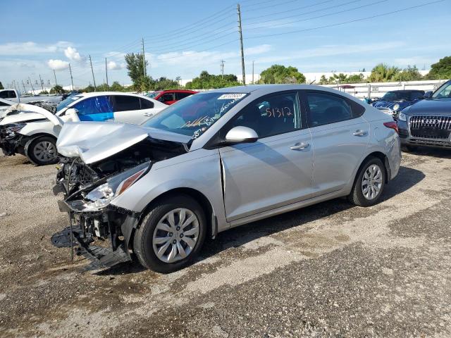 HYUNDAI ACCENT SE 2021 with VIN 3KPC24A60ME132044 - Photo from auction