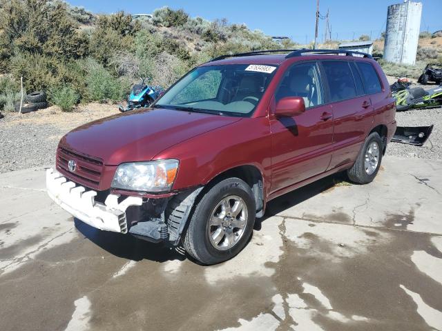 TOYOTA HIGHLANDER 2005 with VIN JTEDP21A950072480 - Photo from auction
