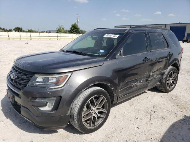FORD EXPLORER S 2016 with VIN 1FM5K8GT4GGC71073 - Photo from auction