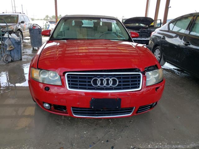 Photo 5 from auction – 2006 AUDI A4 1.8 CAB with VIN WAUAC48H26K007023
