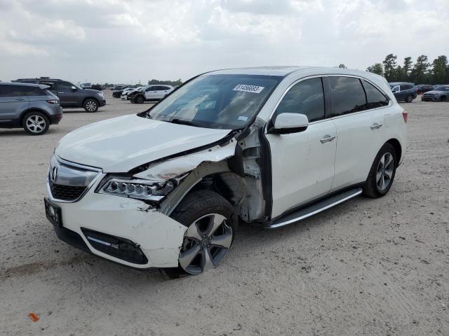 ACURA MDX 2015 with VIN 5FRYD3H25FB005248 - Photo from auction