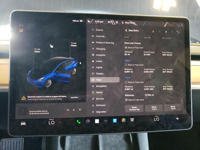 Photo 9 from auction – 2023 TESLA MODEL 3 with VIN 5YJ3E1EA6PF452004