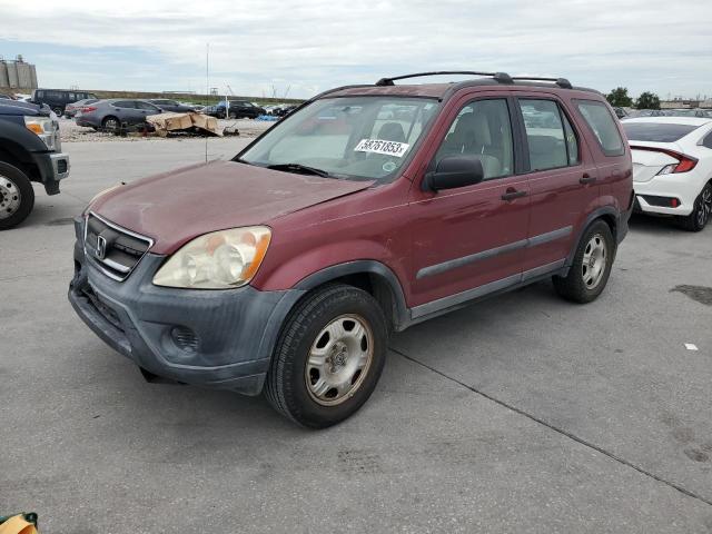 HONDA CR-V LX 2006 with VIN SHSRD68596U404609 - Photo from auction