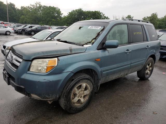 HONDA PILOT EX 2007 with VIN 5FNYF184X7B028513 - Photo from auction
