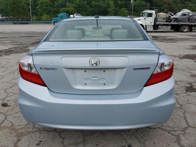 Photo 6 from auction – 2012 HONDA CIVIC HYBR with VIN JHMFB4F25CS003102