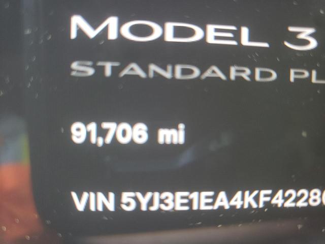 Photo 9 from auction – 2019 TESLA MODEL 3 with VIN 5YJ3E1EA4KF422802