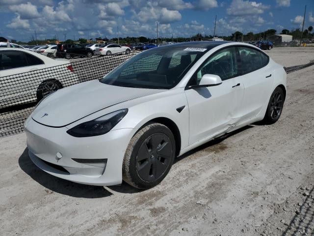 TESLA MODEL 3 2021 with VIN 5YJ3E1EA3MF093450 - Photo from auction
