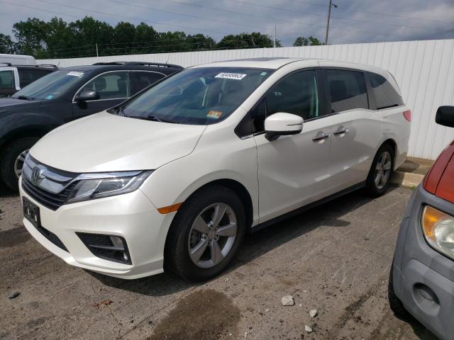 HONDA ODYSSEY EX 2018 with VIN 5FNRL6H77JB029520 - Photo from auction