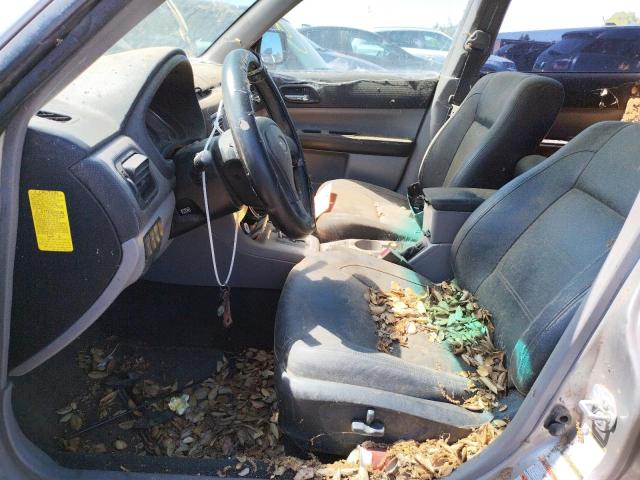 Zdjęcie 7 z aukcji – 2005 SUBARU FORESTER 2 z VIN JF1SG69625H739254