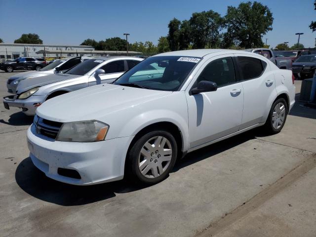 DODGE AVENGER SE 2014 with VIN 1C3CDZAG1EN174109 - Photo from auction