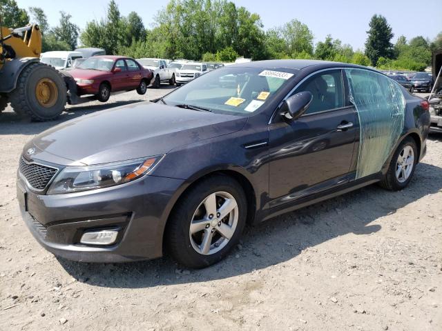 KIA OPTIMA LX 2015 with VIN 5XXGM4A72FG425796 - Photo from auction