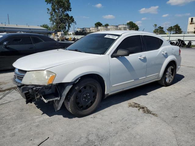 DODGE AVENGER SE 2012 with VIN 1C3CDZAB5CN323980 - Photo from auction
