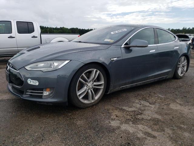 TESLA MODEL S 2014 with VIN 5YJSA1H1XEFP45372 - Photo from auction