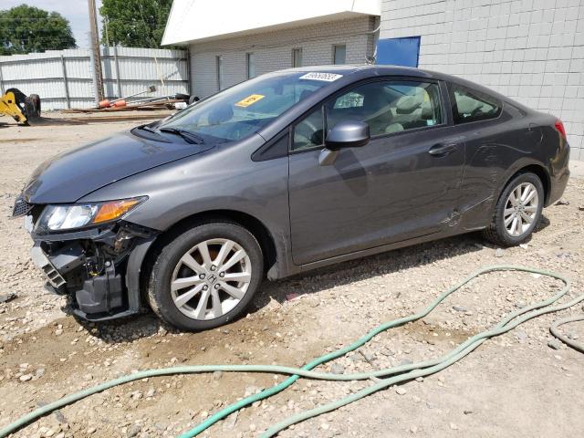 HONDA CIVIC EX 2012 with VIN 2HGFG3B86CH567048 - Photo from auction