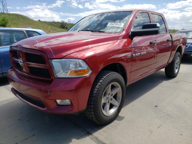 DODGE RAM 1500 S 2012 with VIN 1C6RD7KT6CS223350 - Photo from auction