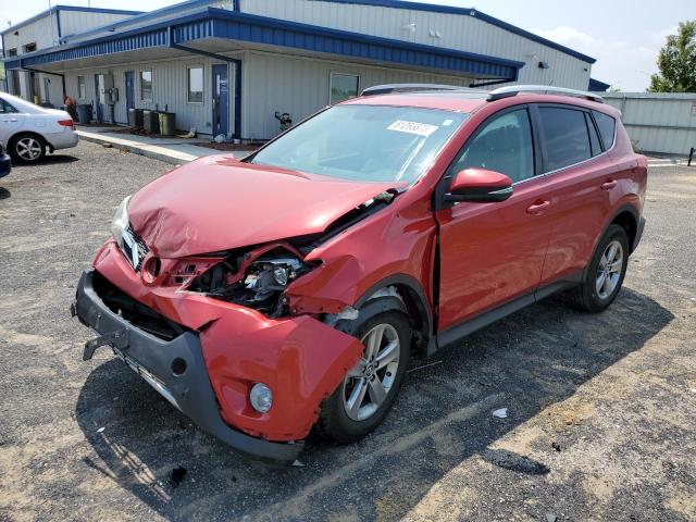 TOYOTA RAV4 XLE 2015 with VIN 2T3WFREV1FW155145 - Photo from auction