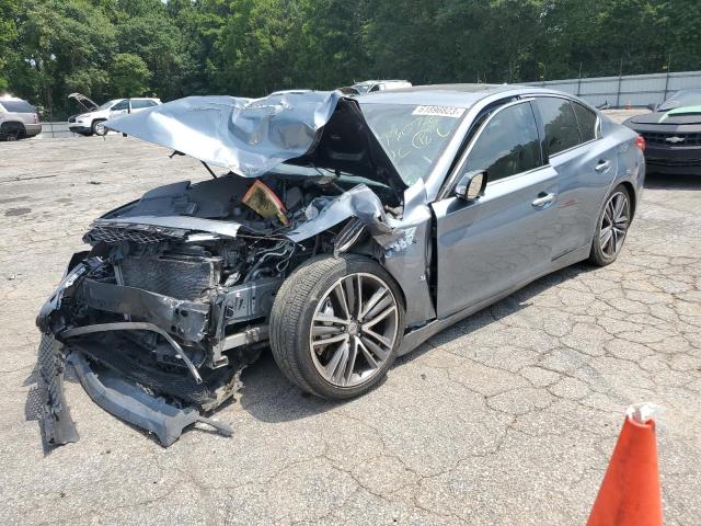 INFINITI Q50 BASE 2014 with VIN JN1BV7AP0EM673033 - Photo from auction