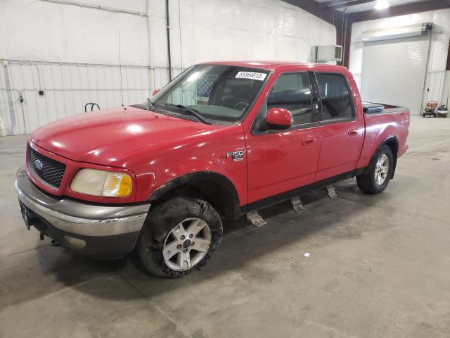 FORD F150 SUPER 2003 with VIN 1FTRW08L83KA16797 - Photo from auction