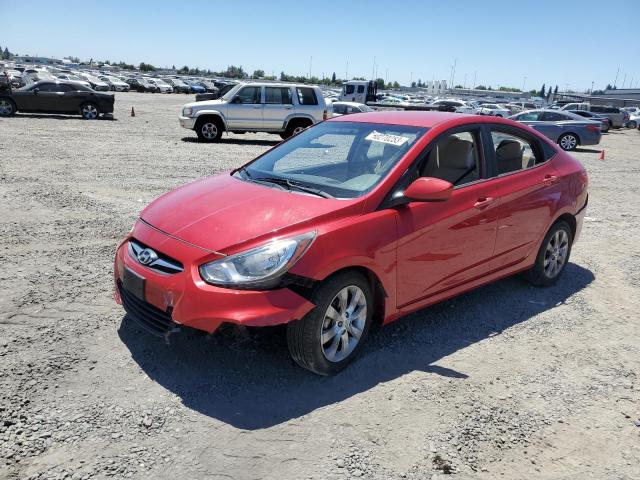 HYUNDAI ACCENT GLS 2012 with VIN KMHCU4AE2CU055299 - Photo from auction