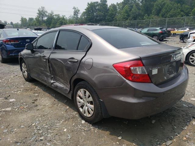 Photo 2 from auction – 2012 HONDA CIVIC LX with VIN 19XFB2F54CE344851