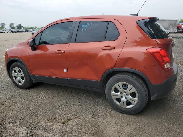 Photo 2 from auction – 2015 CHEVROLET TRAX LS with VIN 3GNCJKSB3FL162602