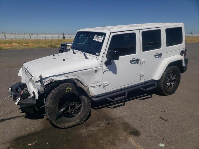 JEEP WRANGLER U 2014 with VIN 1C4BJWEGXEL264587 - Photo from auction