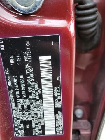 Photo 14 from auction – 2017 TOYOTA HIGHLANDER with VIN 5TDDZRFH8HS403922