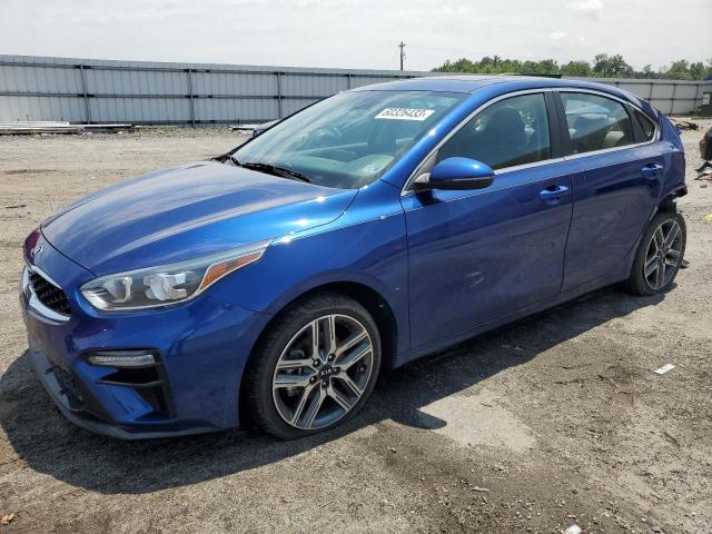 KIA FORTE EX 2021 with VIN 3KPF54AD2ME402670 - Photo from auction
