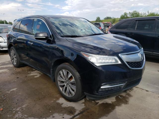 Photo 4 from auction – 2014 ACURA MDX TECHNO with VIN 5FRYD4H47EB003720