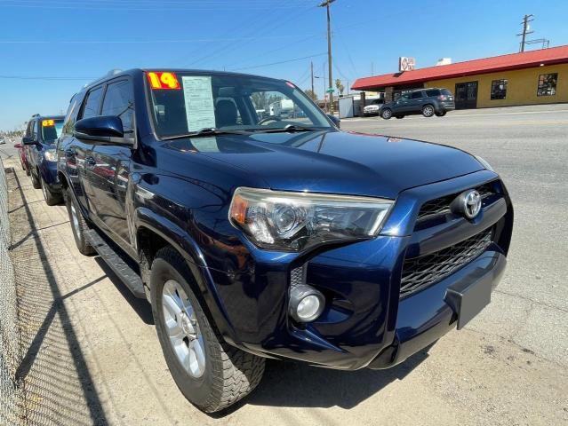 TOYOTA 4RUNNER SR 2014 with VIN JTEZU5JR6E5073773 - Photo from auction