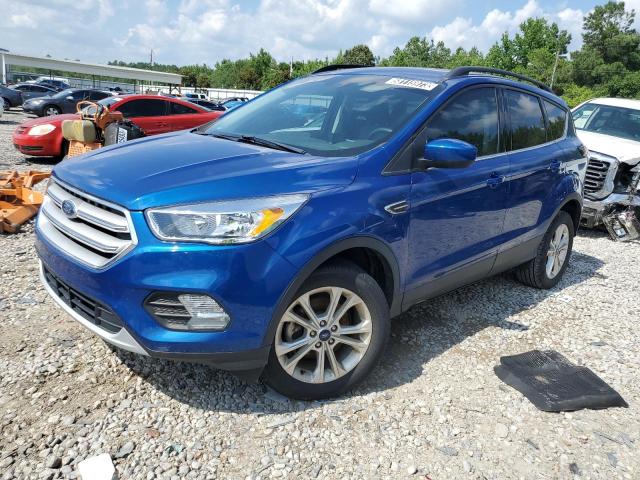 FORD ESCAPE SE 2018 with VIN 1FMCU0GD8JUC90567 - Photo from auction