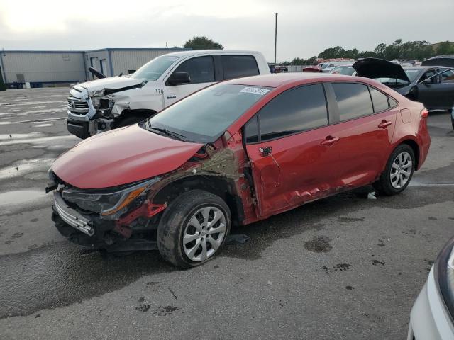 TOYOTA COROLLA LE 2020 with VIN 5YFEPRAE4LP037496 - Photo from auction