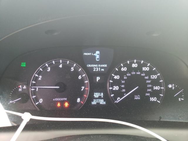 Photo 9 from auction – 2010 LEXUS LS 460 with VIN JTHBL5EF5A5098794