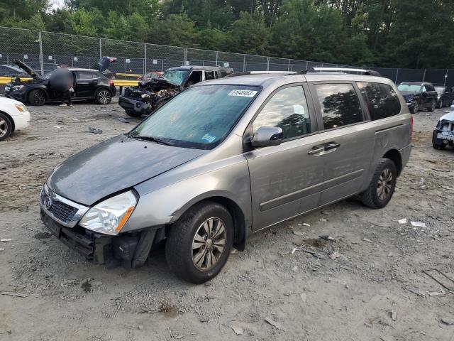 KIA SEDONA LX 2012 with VIN KNDMG4C79C6432844 - Photo from auction
