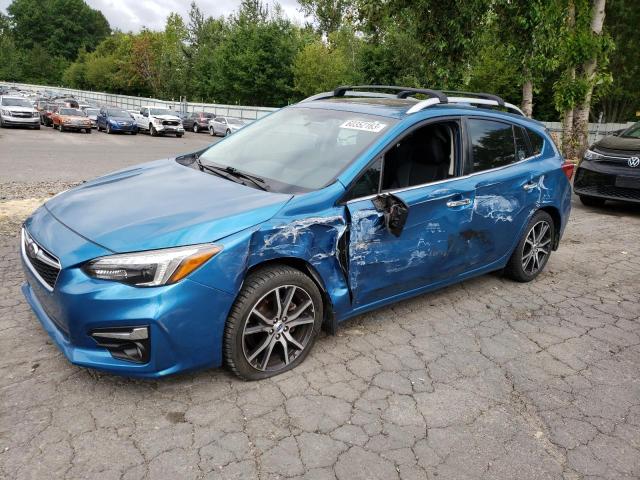 SUBARU IMPREZA LI 2017 with VIN 4S3GTAU69H3743678 - Photo from auction
