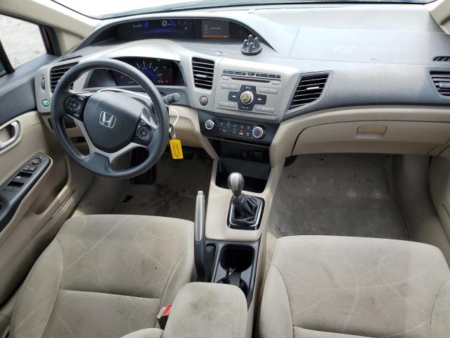 Photo 8 from auction – 2012 HONDA CIVIC LX with VIN 19XFB2E54CE002480