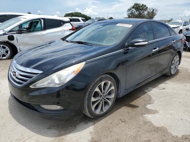 HYUNDAI SONATA SE 2014 with VIN 5NPEC4AC3EH936461 - Photo from auction
