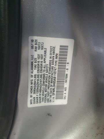 Photo 14 from auction – 2010 HONDA ODYSSEY EX with VIN 5FNRL3H65AB110747