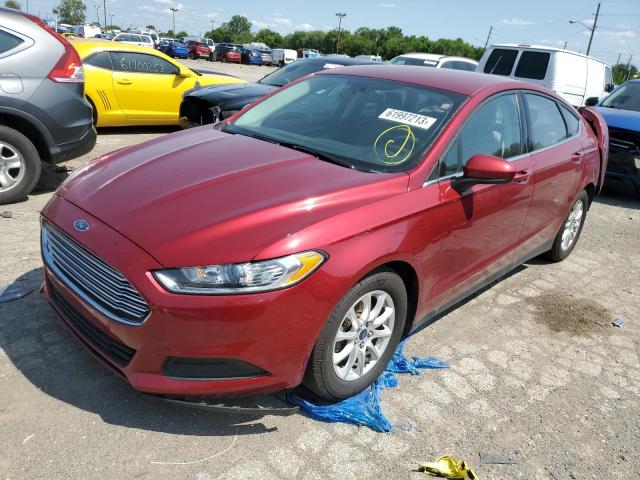 FORD FUSION S 2016 with VIN 1FA6P0G7XG5111201 - Photo from auction