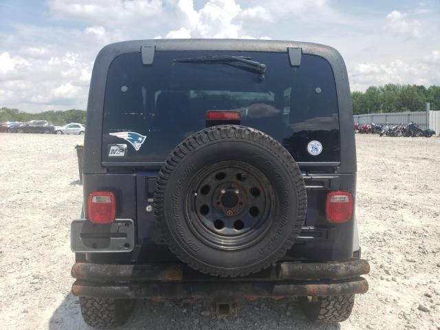Photo 6 from auction – 2006 JEEP WRANGLER X with VIN 1J4FA39S16P777178