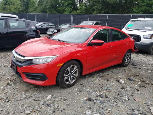 HONDA CIVIC LX 2016 with VIN 2HGFC2F57GH548892 - Photo from auction