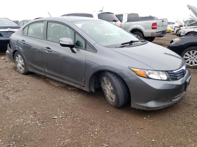 Photo 4 from auction – 2012 HONDA CIVIC HYBR with VIN JHMFB4F37CS001859