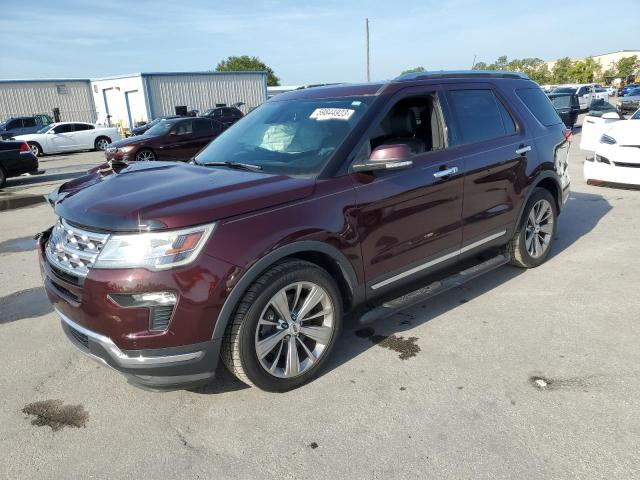 FORD EXPLORER L 2018 with VIN 1FM5K7F84JGA02456 - Photo from auction