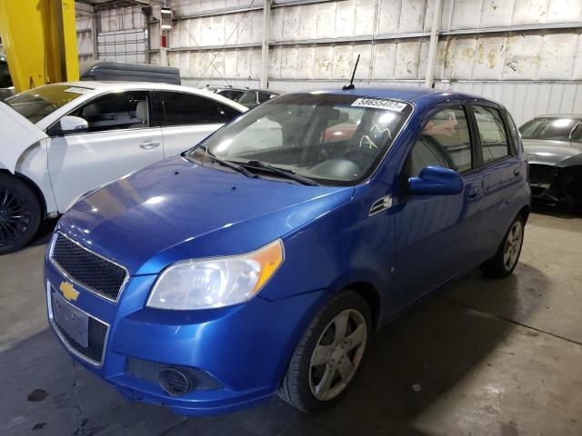 CHEVROLET AVEO LS 2009 with VIN KL1TD66E39B652918 - Photo from auction