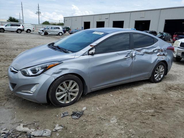 HYUNDAI ELANTRA GL 2011 with VIN KMHDH4AE7BU096616 - Photo from auction