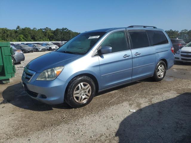 HONDA ODYSSEY EX 2007 with VIN 5FNRL386X7B102572 - Photo from auction