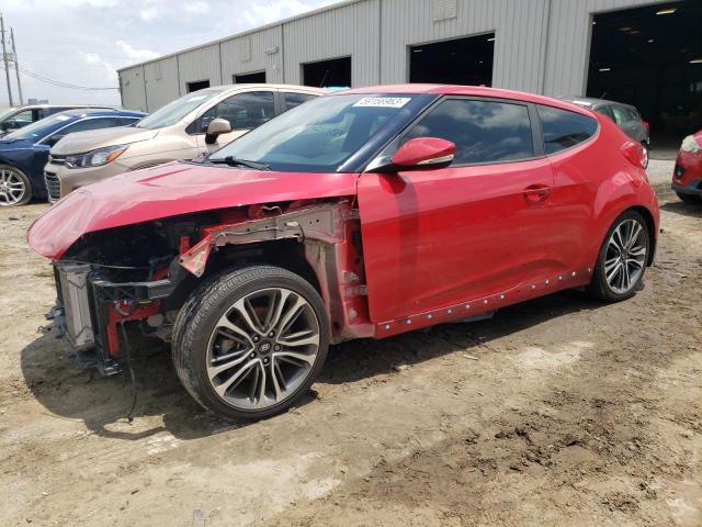 HYUNDAI VELOSTER T 2016 with VIN KMHTC6AE7GU288938 - Photo from auction