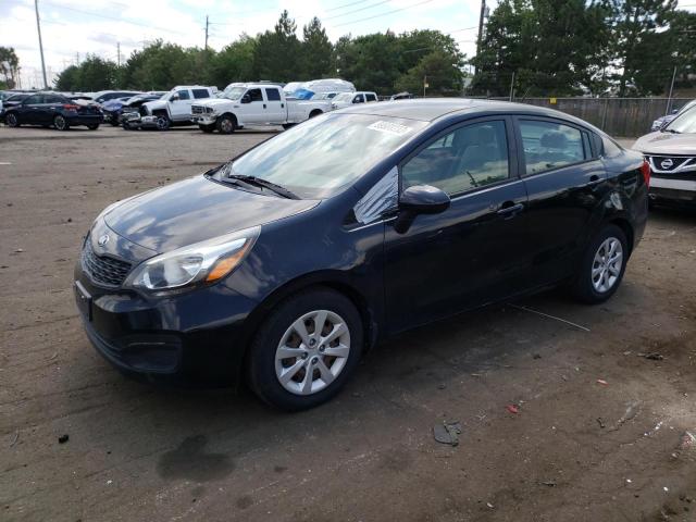 KIA RIO LX 2013 with VIN KNADM4A38D6192015 - Photo from auction